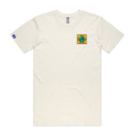 Load image into Gallery viewer, Beci Orpin x ASRC Welcome T-shirt - Mens (Natural)
