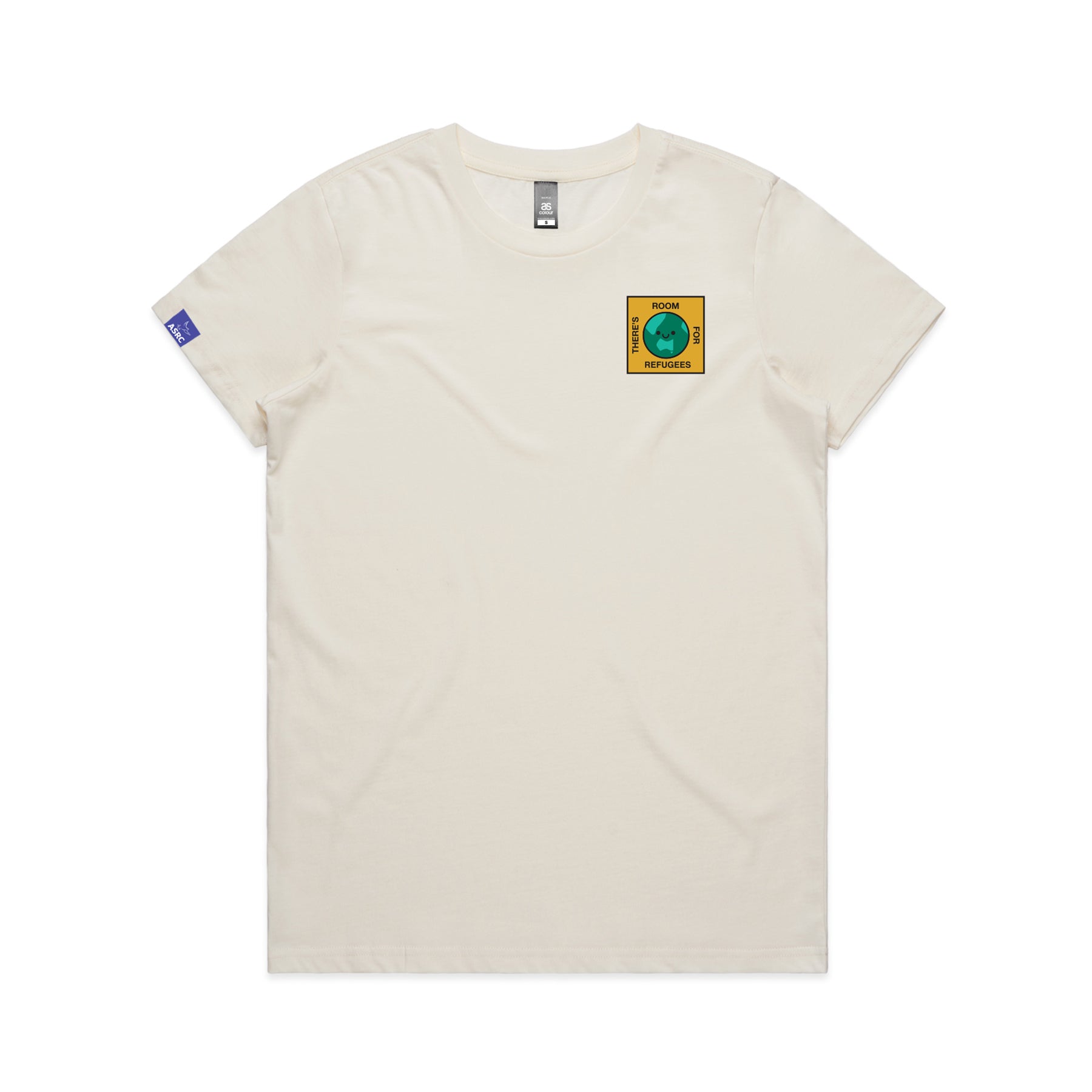 Beci Orpin x ASRC Welcome T-shirt - Womens (Natural)