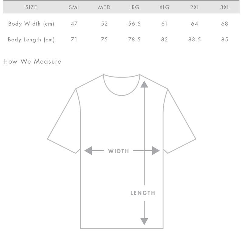 Olana x Second Stitch x ASRC T-shirt - Mens (White & Grey)
