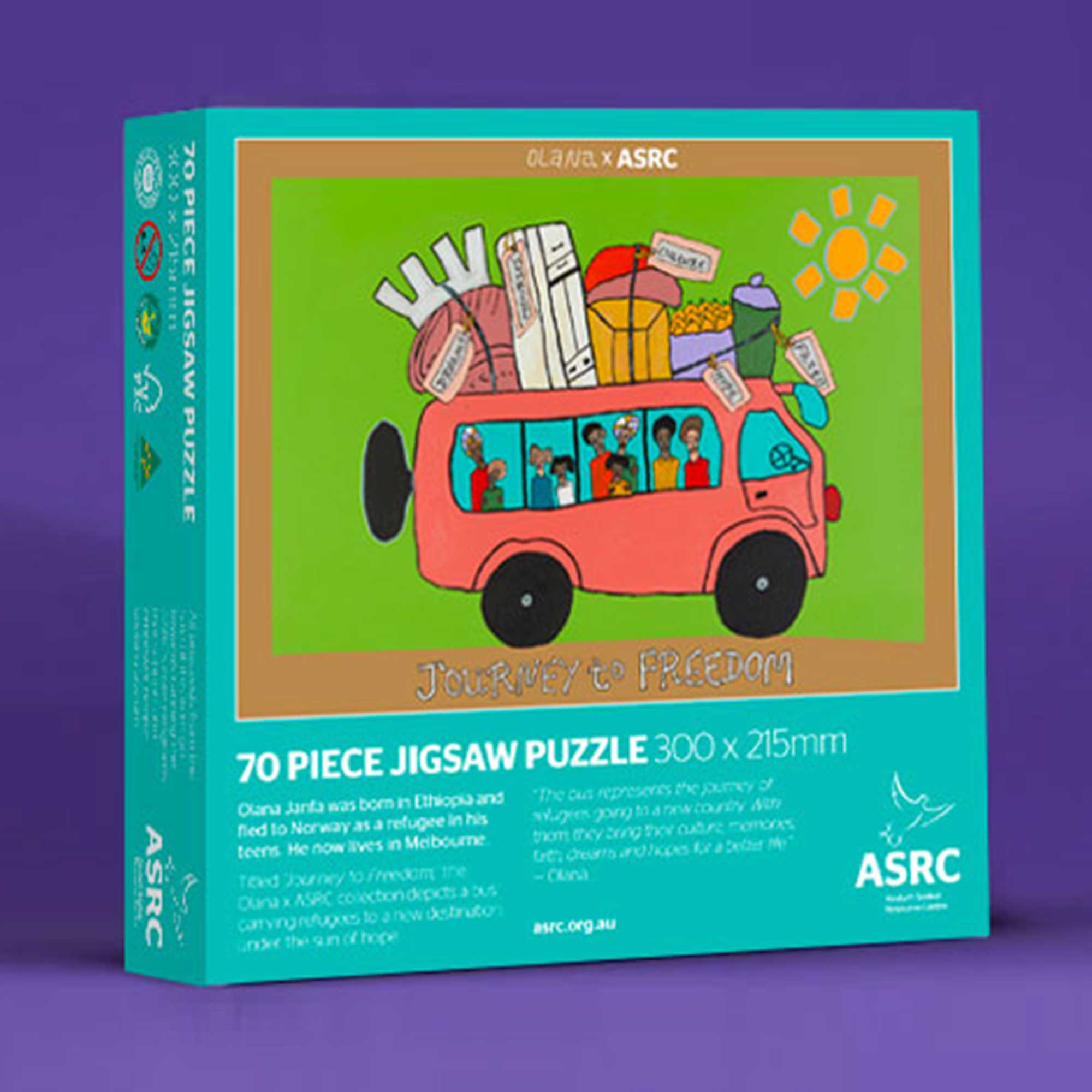 Olana x ASRC 70 Piece Kids Puzzle